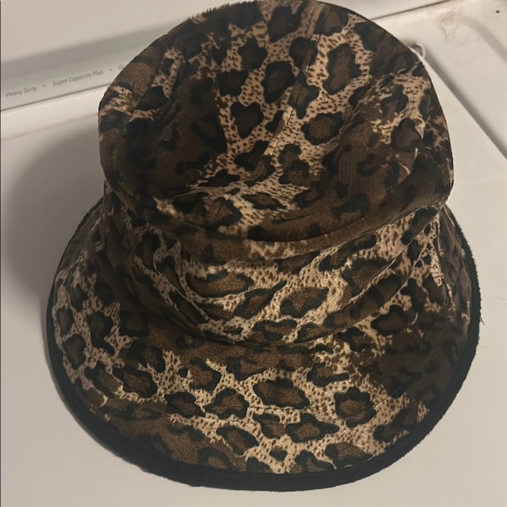 Leopard Print Bucket Hat